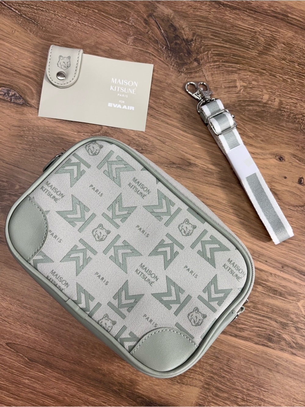 Maison Kitsuné x EVA Air Travel Pouch Organizer